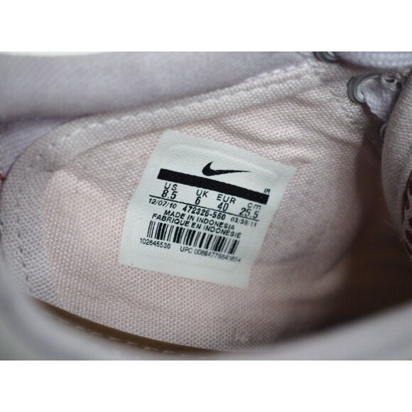 Nike Light Purple Court Classic Athletic Womens Sneaker 472326-560, Sz 8.5 (US) - Picture 10 of 13